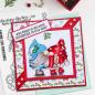 Preview: Polkadoodles Stempel "Gnome Meet Me Under the Mistletoe" Clear Stamp-Set