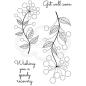 Preview: Woodware bubble Bloom Abbie  Clear Stamps - Stempel 