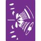 Preview: Gemini Jingle Bells 3D Embossing Folder & Stencil - Prägefolder & Schablone