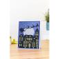 Preview: Gemini Over the Rooftops 3D Embossing Folder & Stencil - Prägefolder & Schablone
