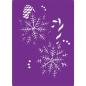 Preview: Gemini Precious Poinsettias 3D Embossing Folder & Stencil - Prägefolder & Schablone