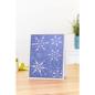 Preview: Gemini Snowflake Medley 3D Embossing Folder & Stencil - Prägefolder & Schablone