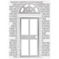Preview: Gemini Cottage Door Cut and Emboss Folder - Schneide- und Prägeschablone - 