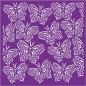 Preview: Crafters Companion -Beautiful Butterflies Background  - Stencil - Schablone