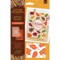 Preview: Crafters Companion -Autumn Blessings Collection Embossing Folder & Stencil Falling Leaves