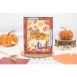 Preview: Crafters Companion -Autumn Blessings Collection Embossing Folder & Stencil Falling Leaves