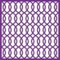 Preview: Crafters Companion -Elegant Trellis Background  - Stencil - Schablone