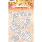 Preview: Studio Light Die Cut - Stanze - hablone beauty of fall Kranz aus Blättern nr.58