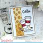 Preview: Time For Tea Stencil Coffee Beans