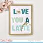 Preview: Time For Tea Stencil Coffee Stains