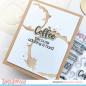 Preview: Time For Tea Stencil Coffee Stains