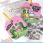 Preview: Time For Tea Dies Square Label 