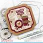 Preview: Time For Tea Dies Square Label 