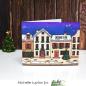 Preview: Picket Fence Studios Winter Has Come to Town 6x6 Inch Clear Stamps 