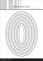 Preview: Simple and Basic " Small Pierced Scalloped Ovals Cutting " Stanze - Die