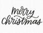 Preview: My Favorite Things Stempelset "Merry Christmas" Clear Stamp Set