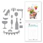 Preview: Spellbinders Die "Shopping Cart Party On! Etched" Stanzschablone