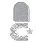 Preview: Spellbinders Die "Joy Crescent Card Builder Etched" Stanzschablone