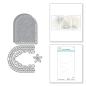 Preview: Spellbinders Die "Joy Crescent Card Builder Etched" Stanzschablone