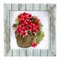 Preview: Spellbinders Die "Geranium and Antique Wooden Bucket Etched" Stanzschablone