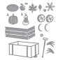 Preview: Spellbinders Die "Wagon Full of Fall Etched" Stanzschablone