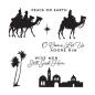 Preview: Spellbinders Stempelset "Three Kings"