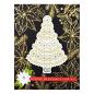 Preview: Spellbinders Hotfoil Plate - Holiday Florals Background Glimmer