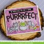 Preview: Lawn Fawn Stempelset "Purrfectly Wicked" Clear Stamp