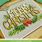 Preview: Lawn Fawn Craft Dies - Christmas Garland