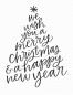 Preview: My Favorite Things Stempelset "Merry Christmas Tree" Clear Stamp