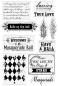 Preview: Crafters Companion - Masquerade Ball Clear Stamps Masquerade Sentiments - Clear Stamps