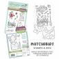Preview: Polkadoodles Dies "Gnome Jolly Holly Wishes" Stanzschablonen