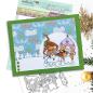 Preview: Polkadoodles Dies "Gnome Jolly Holly Wishes" Stanzschablonen