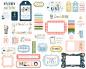 Preview: Echo Park "Day In The Life" Ephemera Frames & Tags