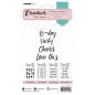 Preview: Studio Light - Clear Stamp Essentials silikonstempel planner Text party Nr.08