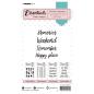 Preview: Studio Light - Clear Stamp Essentials silikonstempel planner Text everyday Nr.07