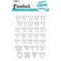 Preview: Studio Light Die Cut - Stanze - Essentials cutting die Garland alphabet nr.126