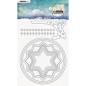 Preview: Studio Light Die Cut - Stanze - Moon flower collection cutting die Cardshape round nr.1