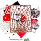 Preview: Picket Fence Studios Geo Label 4x6 Inch Cover Plate  Die (PFSD-163)