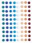 Preview: Craft Consortium In The Forest Enamel Dots  - Halbperlen