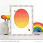 Preview: My Favorite Things Rainbow Love 6x6 Inch Paper Pad