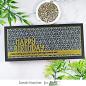 Preview: Picket Fence Studios Slim Line Happy Birthday Word  Die (SDCS-133)