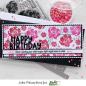 Preview: Picket Fence Studios Slim Line Happy Birthday Word  Die (SDCS-133)