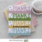 Preview: Picket Fence Studios Slim Line Thanks Word Die (SDCS-134)