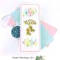 Preview: Picket Fence Studios Gradient Flatback Pearls Aquamarine & Pale Pink   - Halbperlen