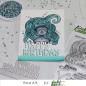 Preview: Picket Fence Studios Gradient Flatback Pearls Aquamarine & Pale Pink   - Halbperlen