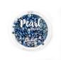 Preview: Picket Fence Studios Gradient Flatback Pearls Navy Blue & Charcoal Gra  - Halbperlen