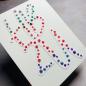 Preview: Picket Fence Studios Gradient Flatback Pearls Bright Pink & Coral   - Halbperlen