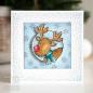 Preview: Woodware e Festive Fuzzies Mini Reindeer Clear Stamp (JGM023)  Clear Stamps - Stempel 