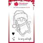 Preview: Woodware Festive Fuzzies Penguin   Clear Stamps - Stempel 